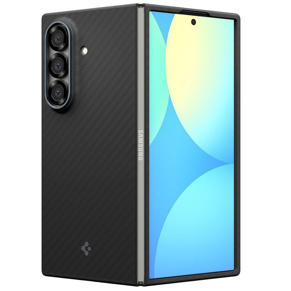 Spigen Air Skin Aramid for Samsung Galaxy Z Fold 7 Case, Galaxy Z Fold 7 Back Cover (2025) - TPU+PC|Black