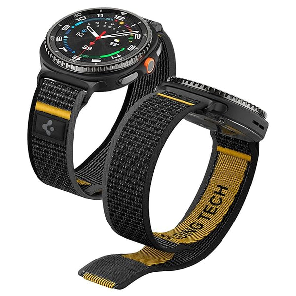 Spigen Athlex Air for Galaxy Watch 8 Strap 40mm, 44mm, Watch 8 Classic 46mm Strap Band - Active Black