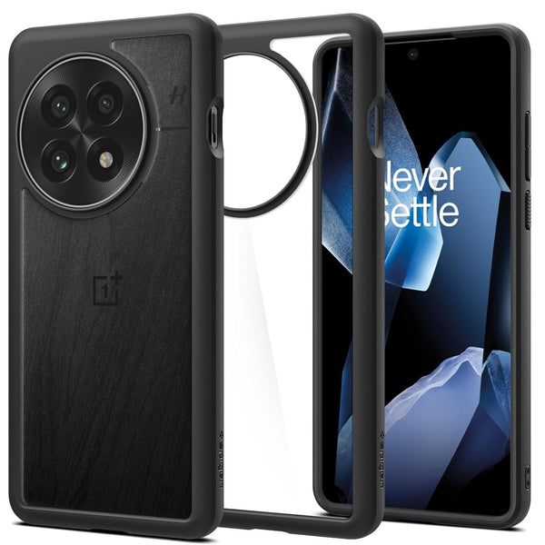 Spigen Ultra Hybrid for OnePlus 13 Case, One+ 13 Back Cover - TPU+PC|Matte Black