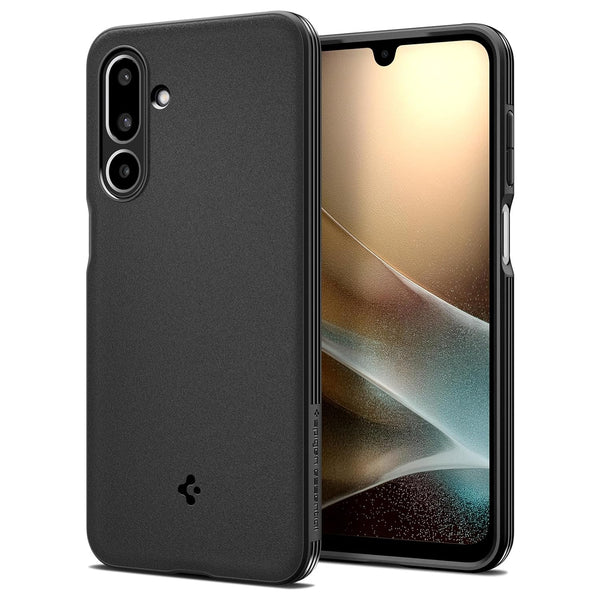 Spigen Essential Sand Blast for Samsung Galaxy M36 5G / F36 5G Back Cover - Matte Black