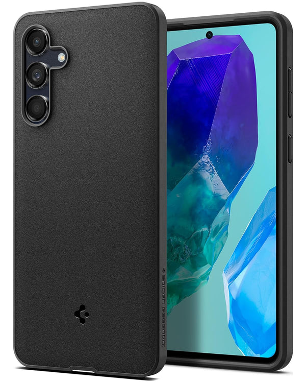 Galaxy M55/F55 5G Sand Blast Back Cover Case (TPU | Matte Black)
