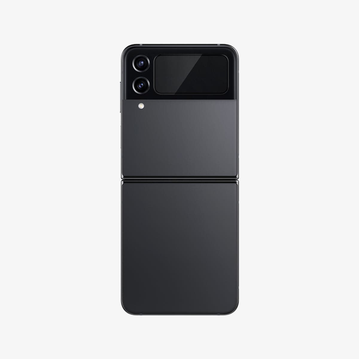 AGL05321 - Galaxy Z Flip 4 Screen Protector GLAS.tR Full Cover Glass + Hinge Film showing the back