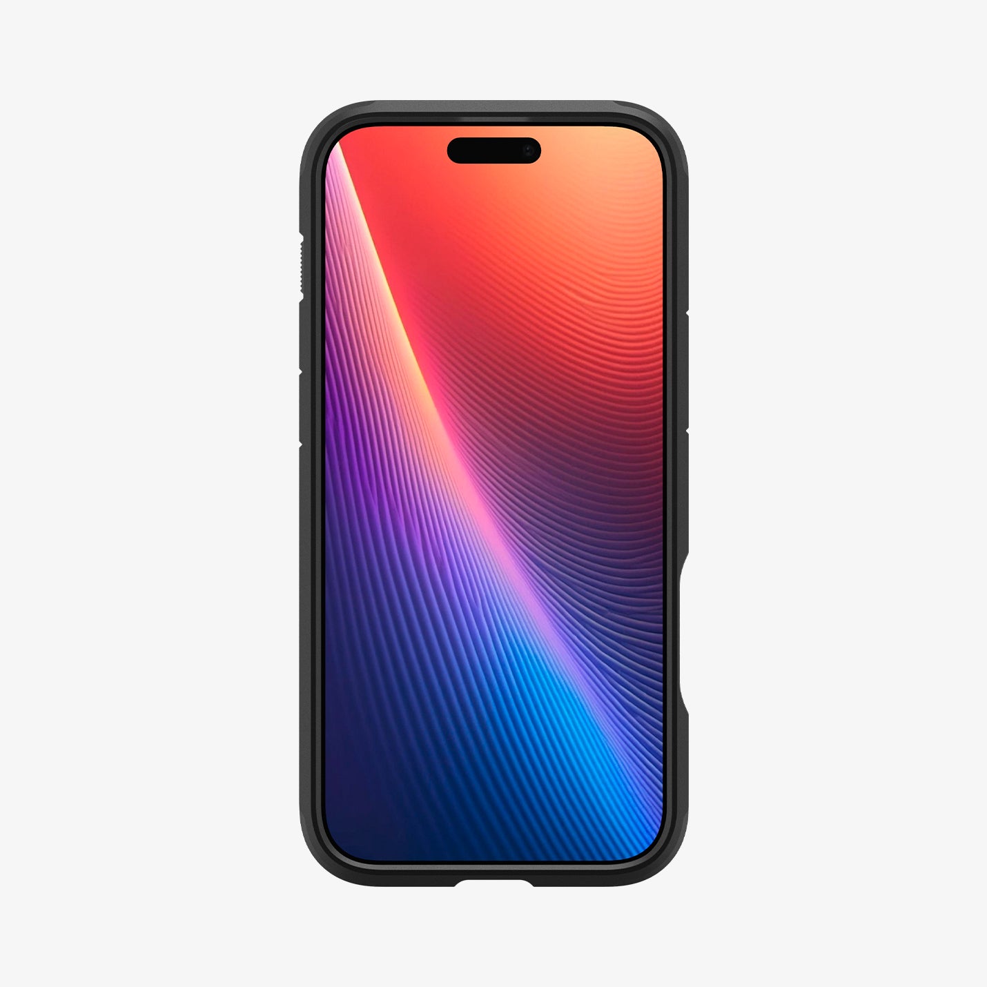 ACS08147 - iPhone 16 Pro Case Tough Armor AI (MagFit) in Metal Slate showing the front