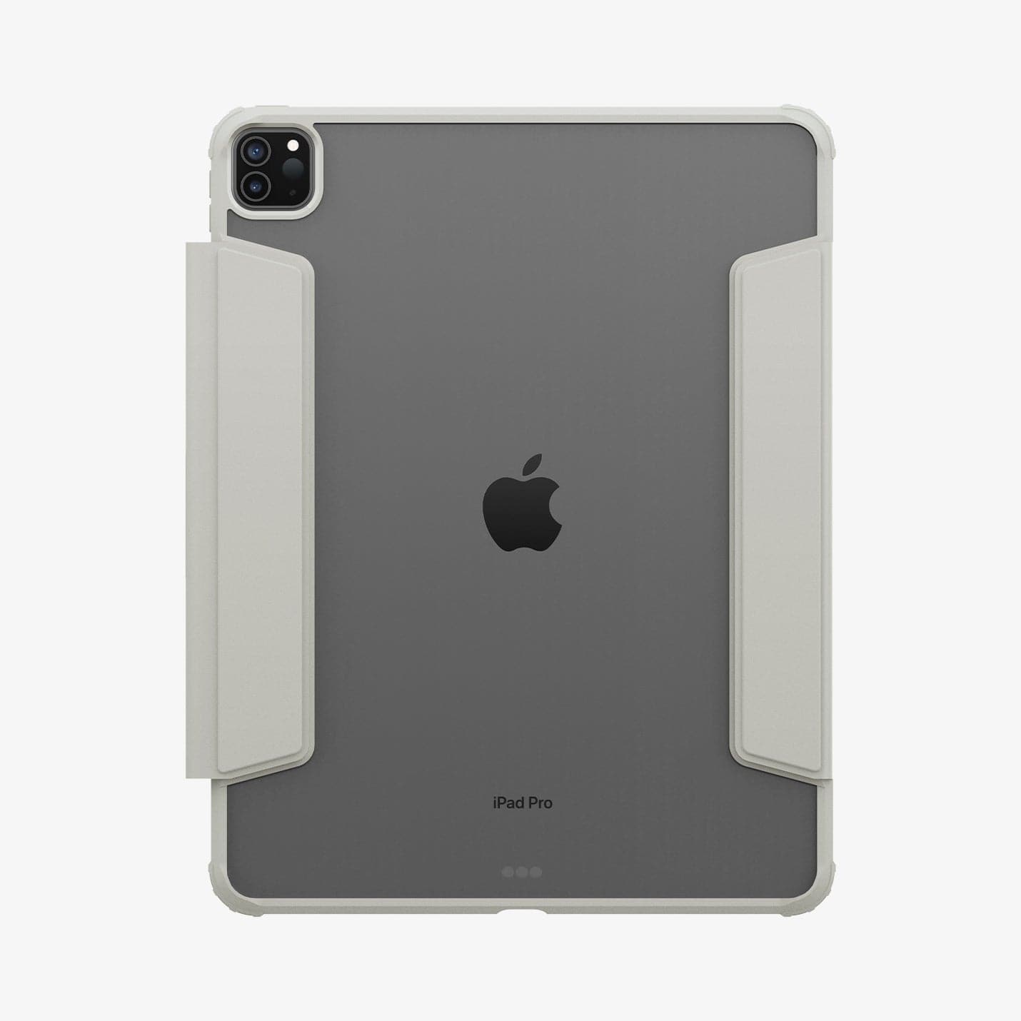 ACS06076 - iPad Pro 12.9" Case Air Skin Pro in gray showing the back