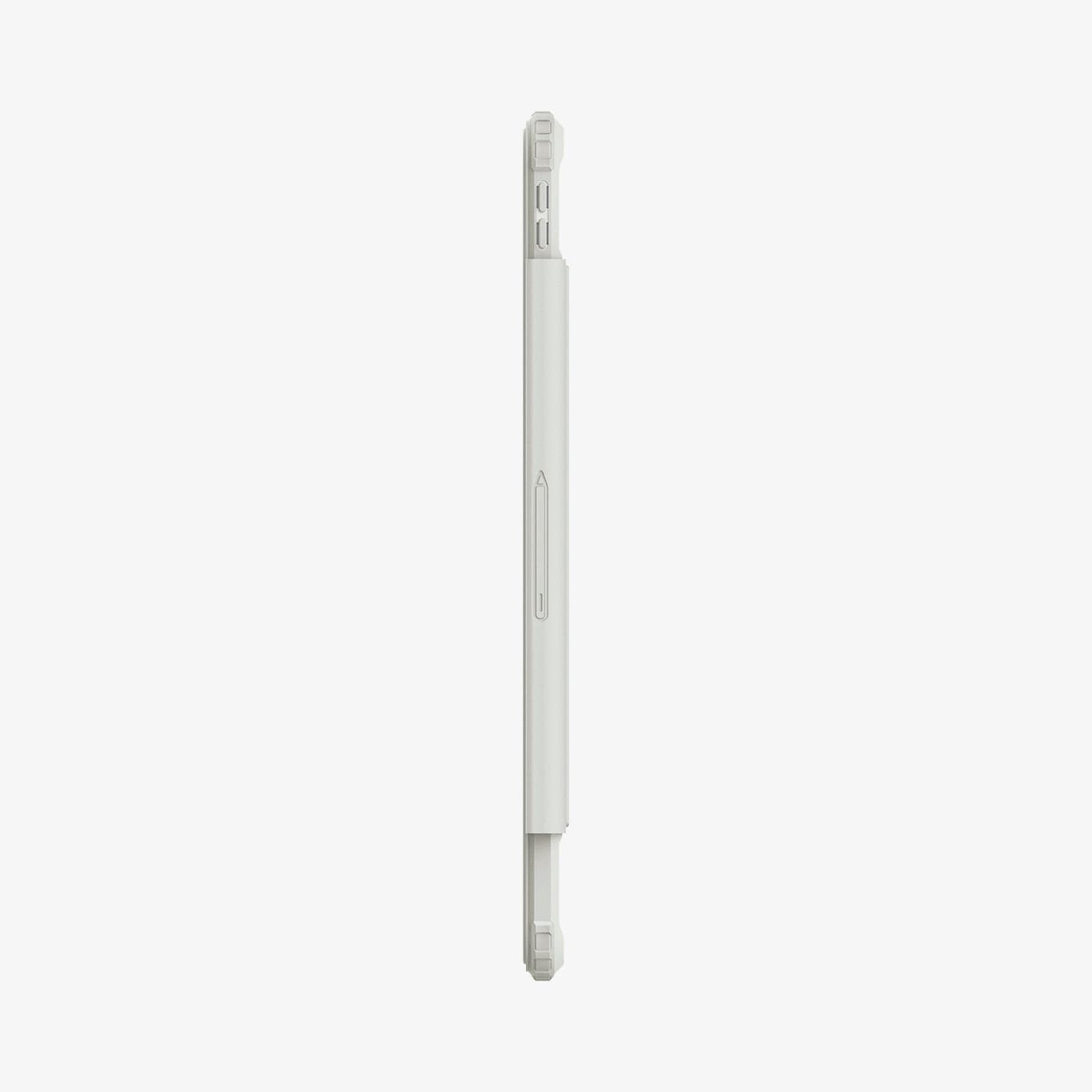 ACS06076 - iPad Pro 12.9" Case Air Skin Pro in gray showing the side with volume controls