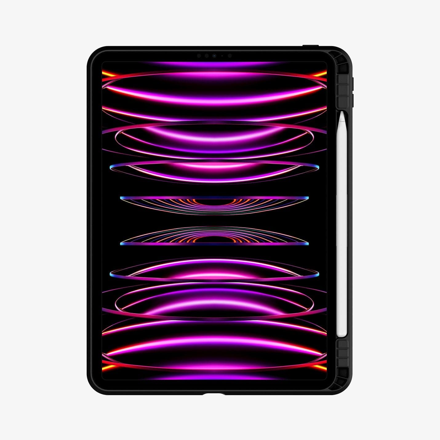 ACS01021 - iPad Pro 11" Case Tough Armor Pro in black showing the front