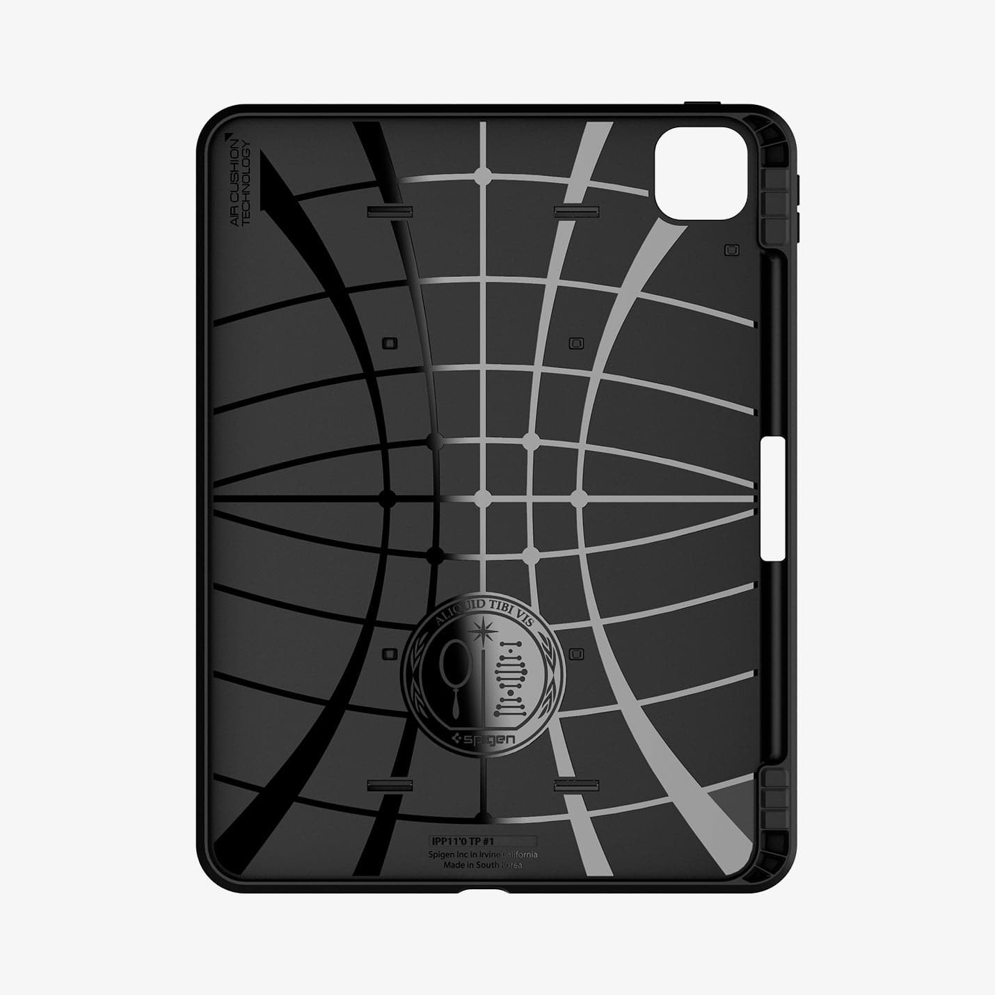ACS01021 - iPad Pro 11" Case Tough Armor Pro in black showing the inside of case