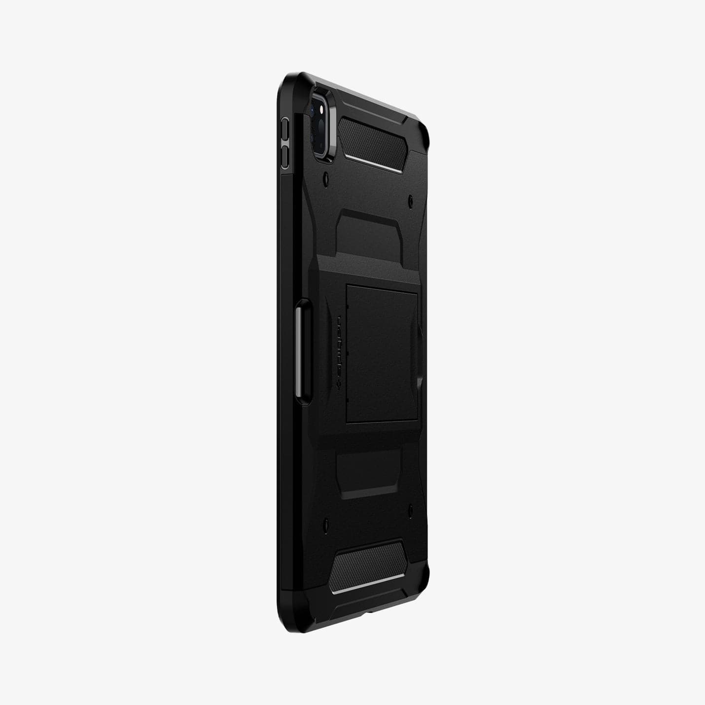 ACS01021 - iPad Pro 11" Case Tough Armor Pro in black showing the back and side
