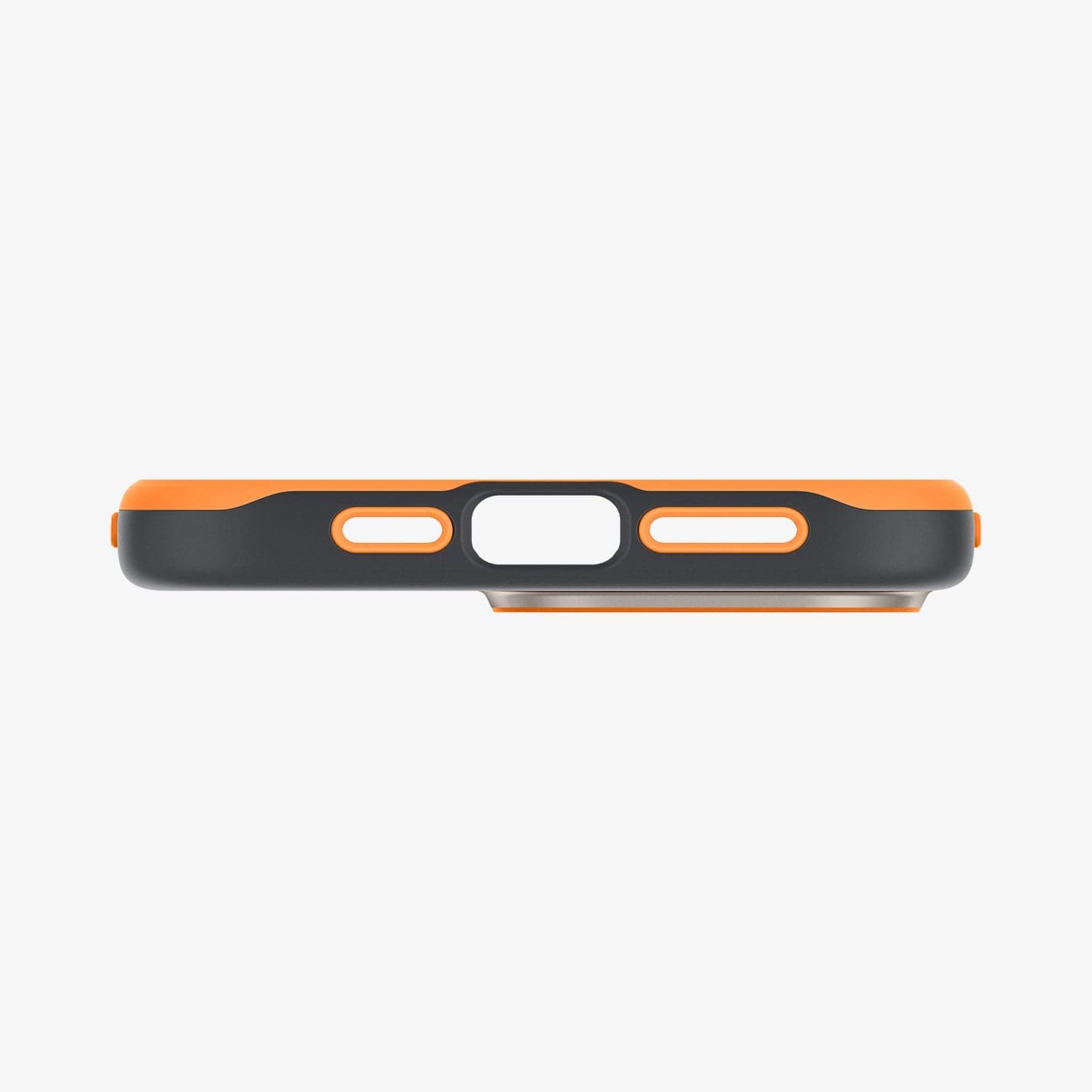 ACS06611 - iPhone 15 Pro Max Case Style Armor (MagFit) in alpine gold showing the bottom
