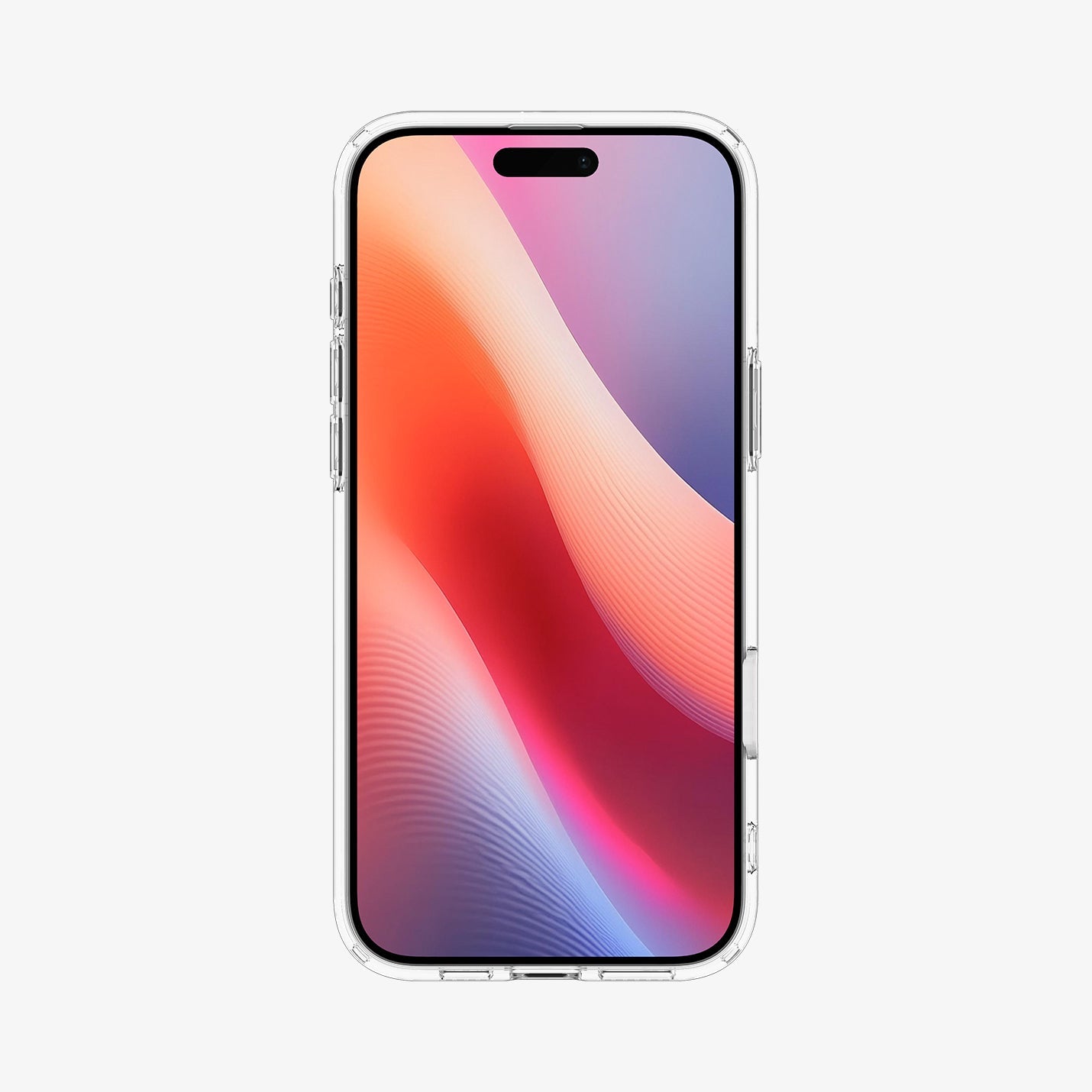 ACS08512 - iPhone 16 Pro Case Ultra Hybrid T (MagFit) in White showing the front