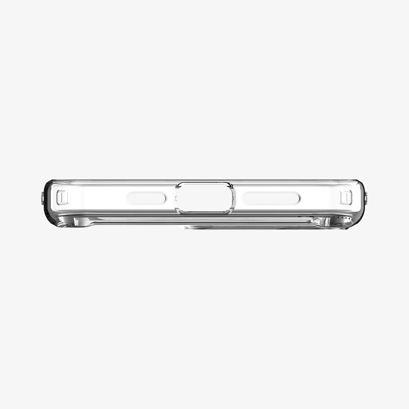 ACS06584 - iPhone 15 Pro Max Case Ultra Hybrid S (MagFit) in graphite showing the bottom