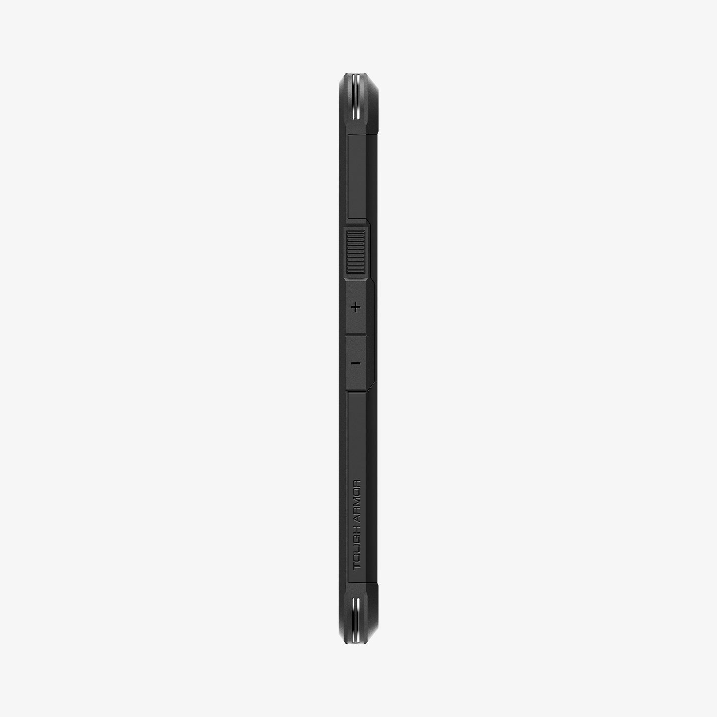 ACS07264 - Pixel 8a Case Tough Armor in Black showing the side with side buttons