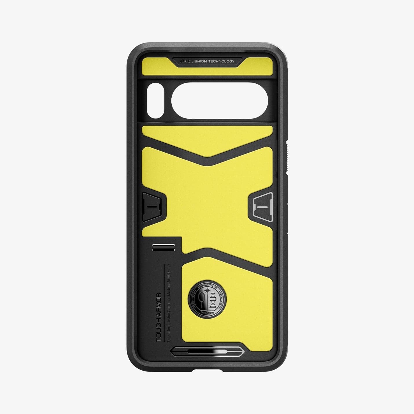 ACS06319 - Pixel 8 Pro Case Tough Armor in black showing the inside of case