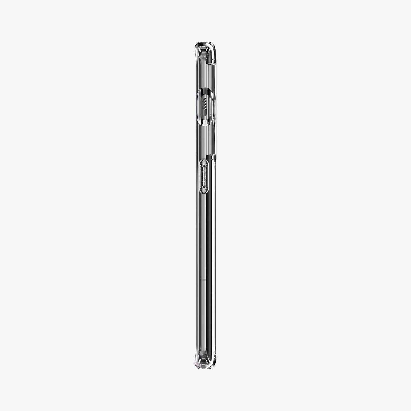 ACS05802 - OnePlus 11 Series Ultra Hybrid Case in Crystal Clear showing the side