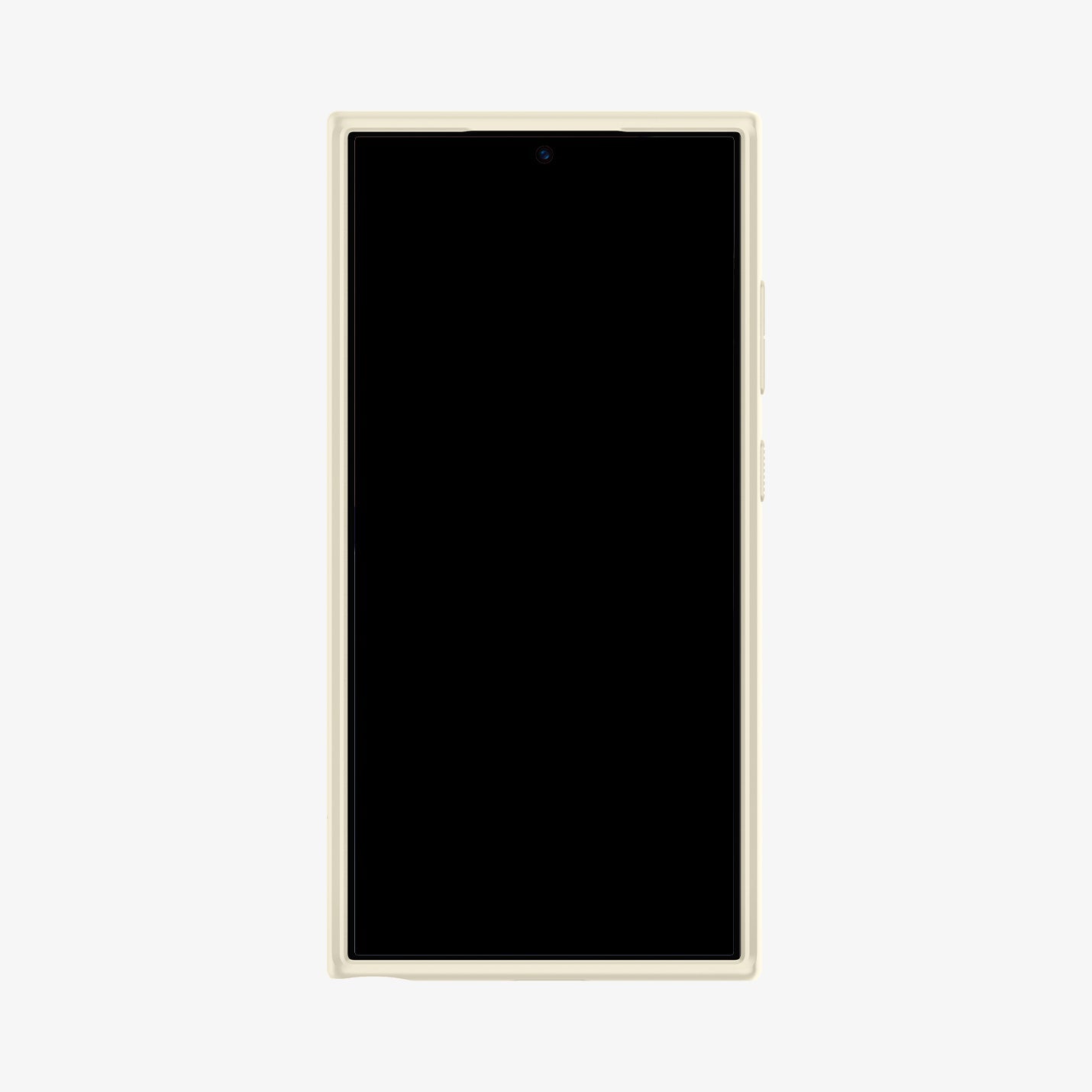ACS07415 - Galaxy S24 Ultra Case Ultra Hybrid in Mute Beige showing the front