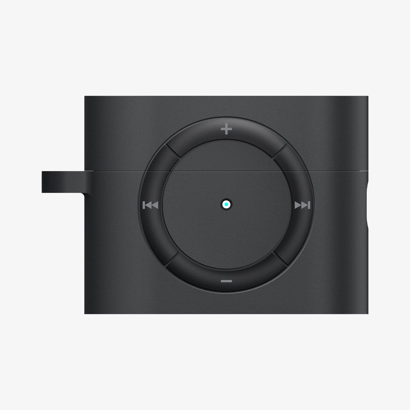 ACS05486 -  Apple AirPods Pro 2 Case Classic Shuffle in charcoal showing the front