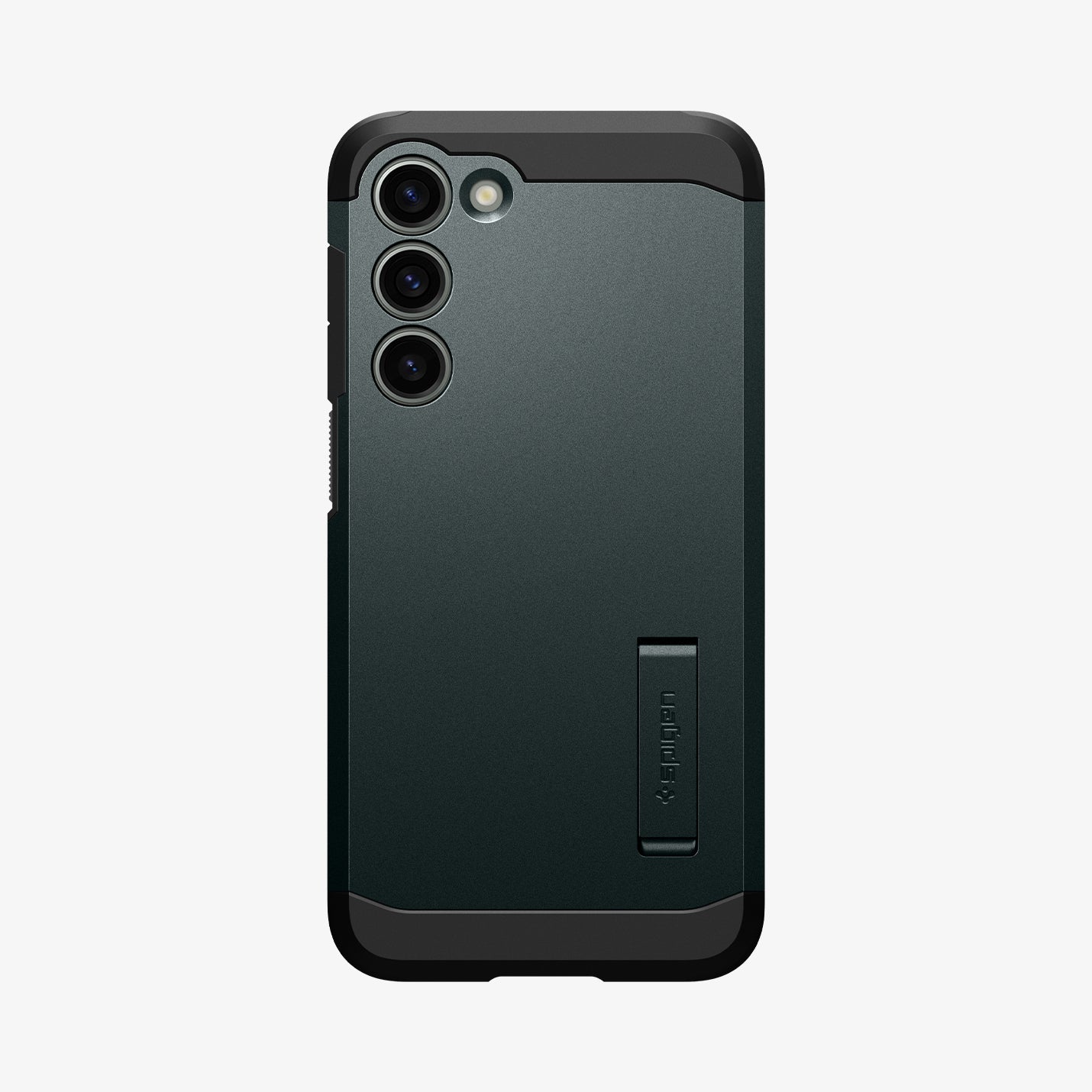 ACS06082 - Galaxy S23 Plus Case Tough Armor in abyss green showing the back
