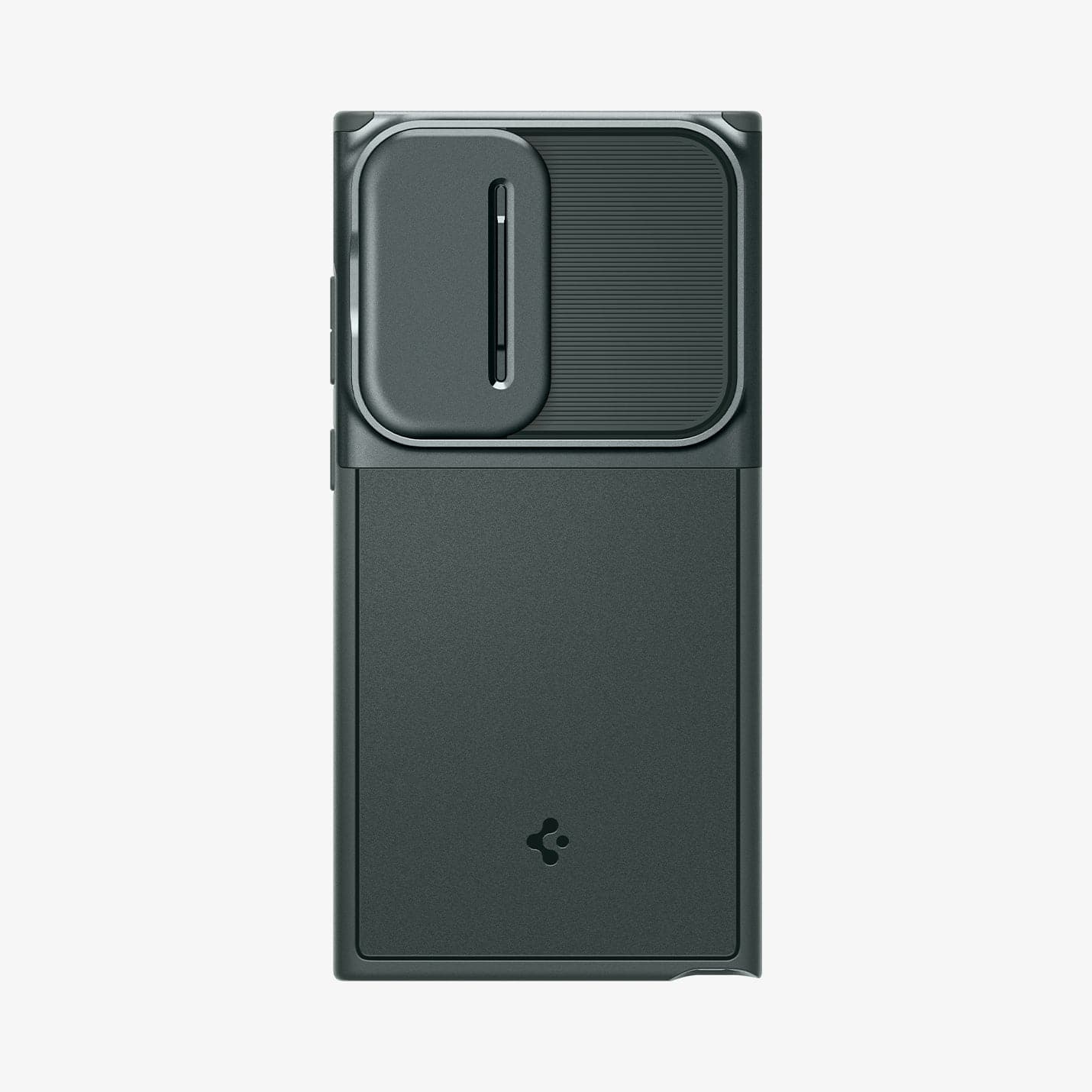 ACS06081 - Galaxy S23 Ultra Case Optik Armor in abyss green showing the back