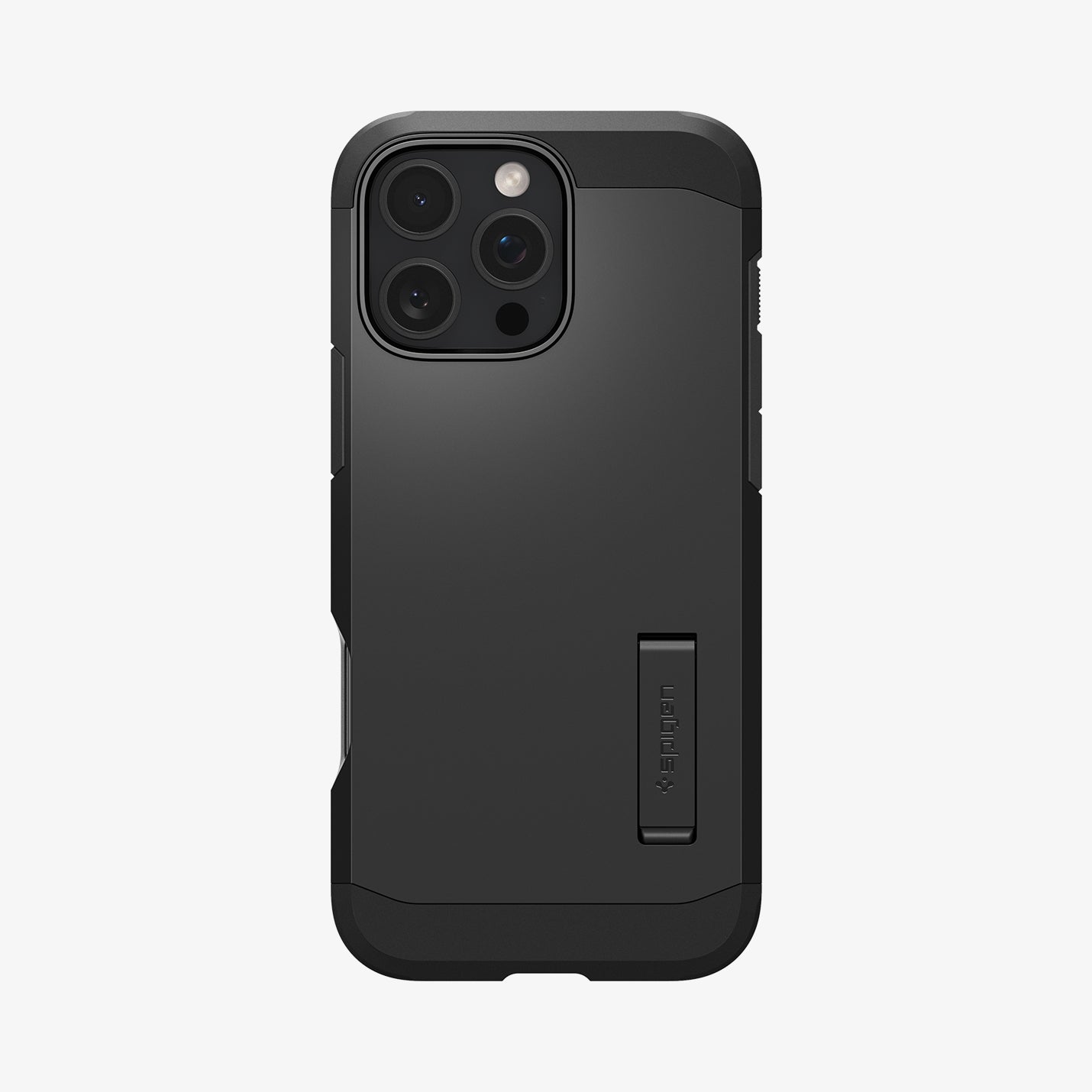 ACS08146 - iPhone 16 Pro Case Tough Armor AI (MagFit) in Black showing the back