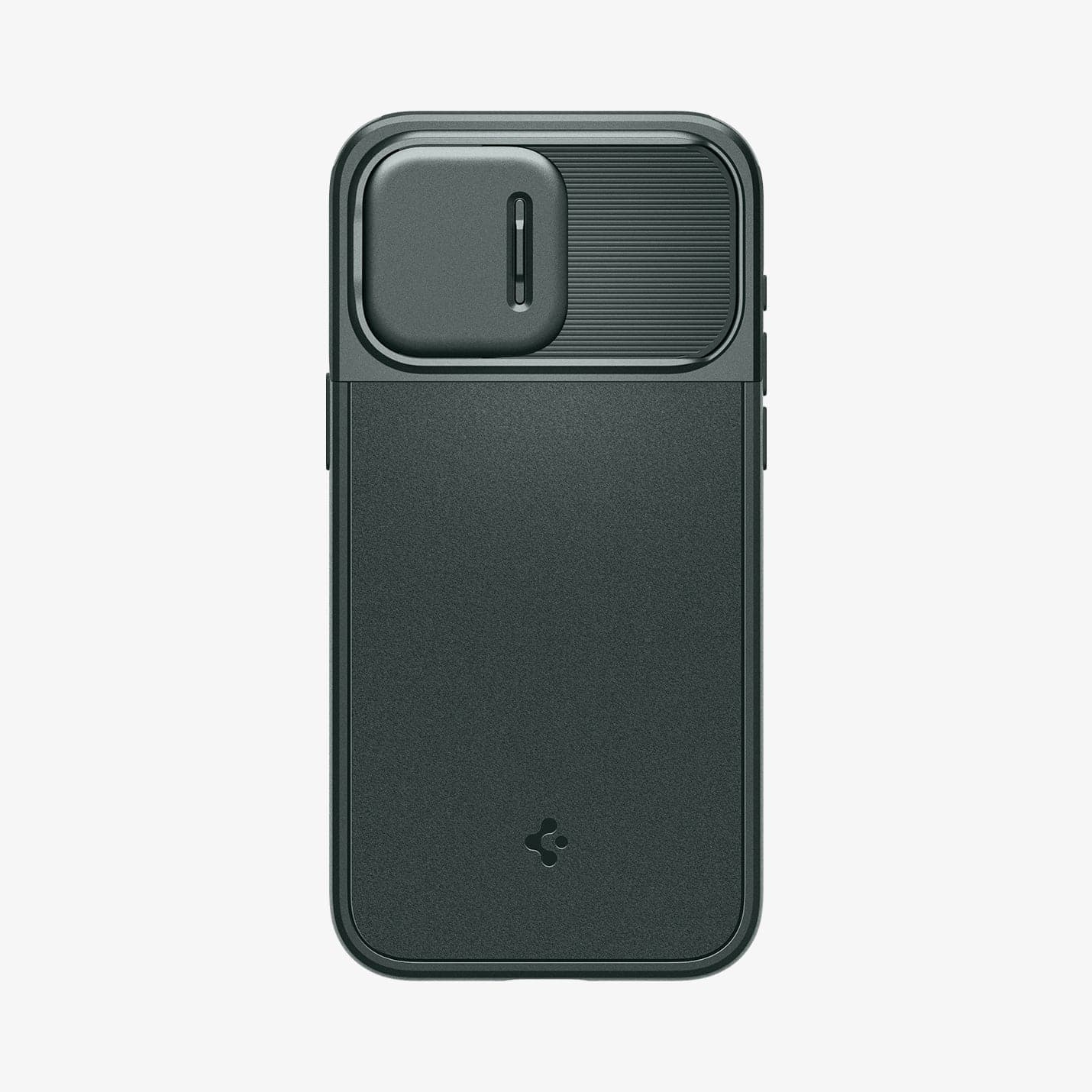 ACS06600 - iPhone 15 Pro Max Case Optik Armor (MagFit) in abyss green showing the back