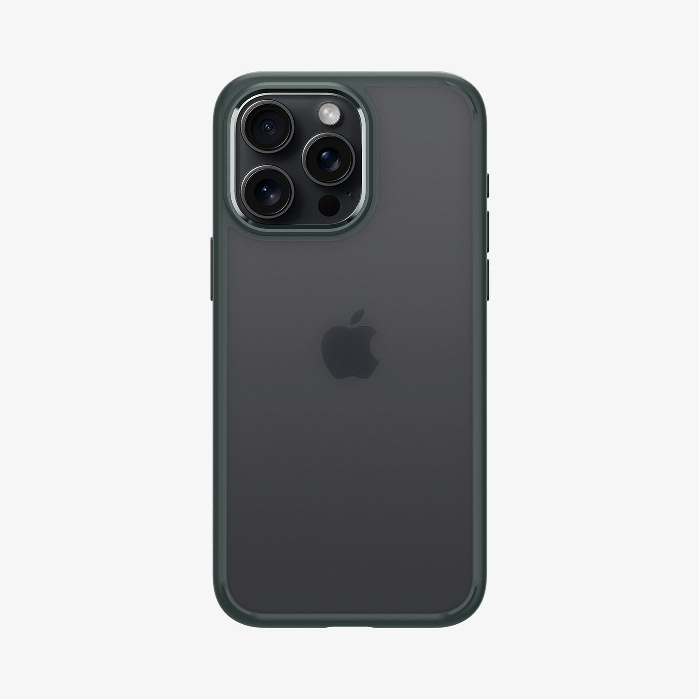 ACS06569 - iPhone 15 Pro Max Case Ultra Hybrid in frost green showing the back