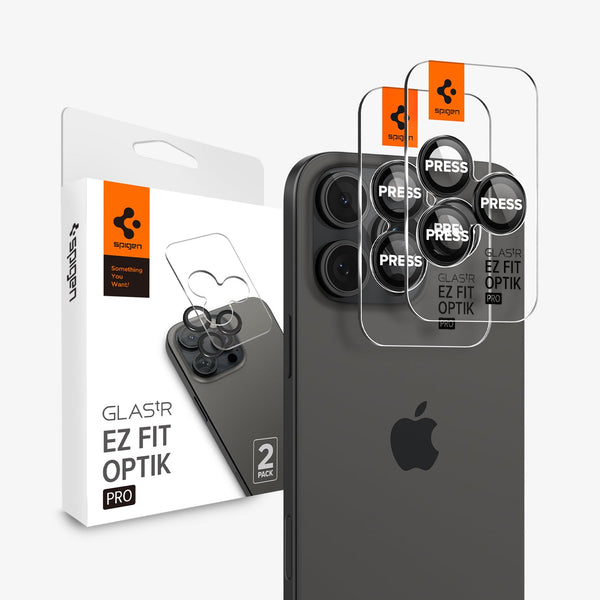 iPhone 16 Series - Optik Pro EZ Fit Lens Protectors (Pack of 2)