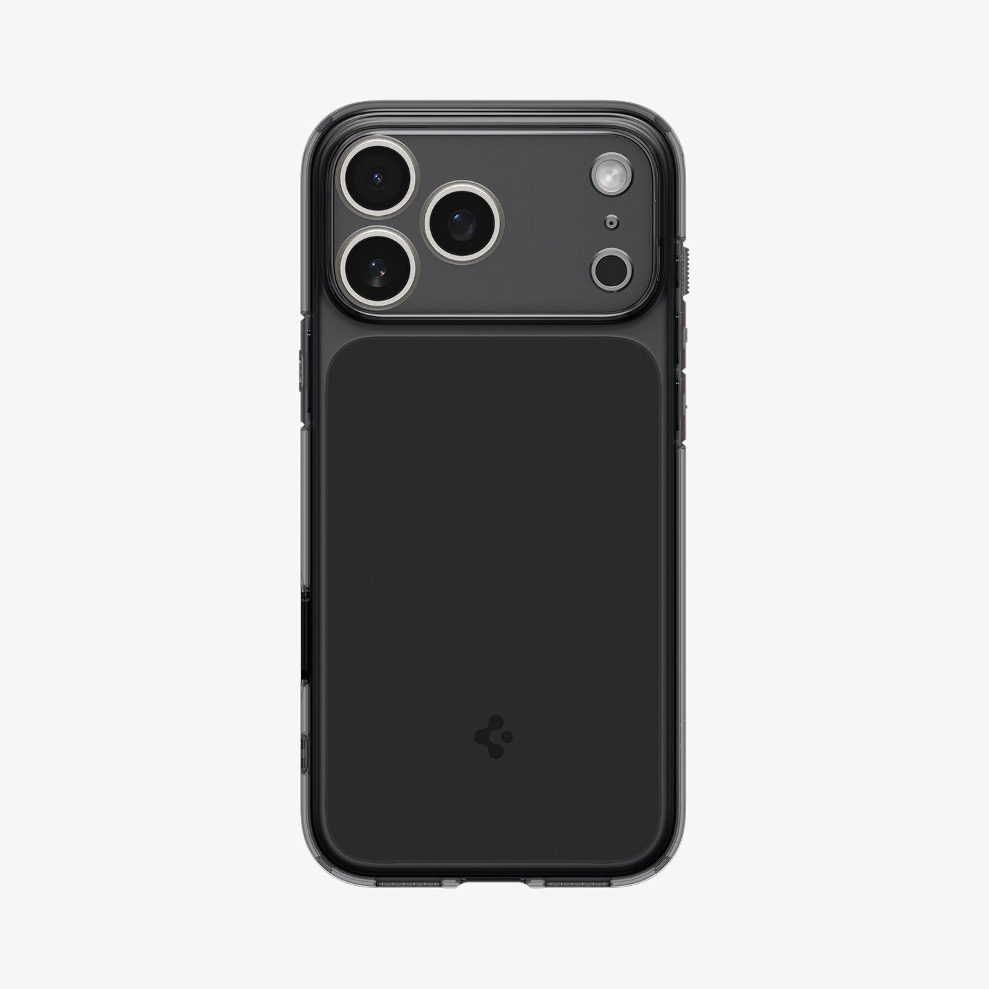 ACS10078 - iPhone 17 Pro Ultra Hybrid T (MagFit) in Matte Black showing the back