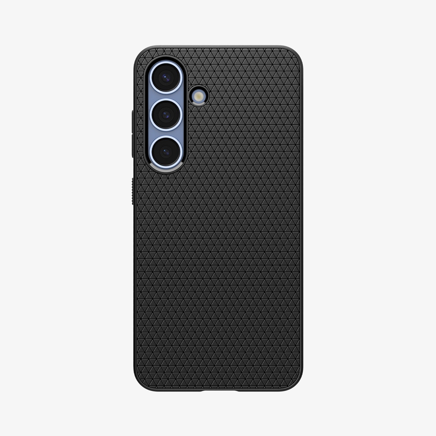ACS08979 - Galaxy S25 Plus Case Liquid Air in Matte Black showing the
back