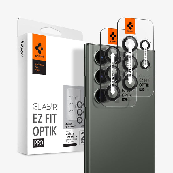 Galaxy S23 Series - Lens Protector Optik Pro EZ Fit(Pack of 2)
