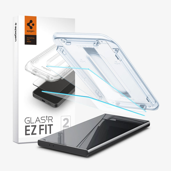 Galaxy S24 Series - Screen Protector Guard GLAS.tR EZ Fit (Pack of 2)