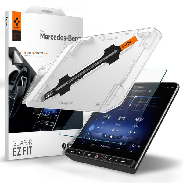 Mercedes S-Class 2021 Screen Protector EZ FIT GLAS.tR Anti-Glare