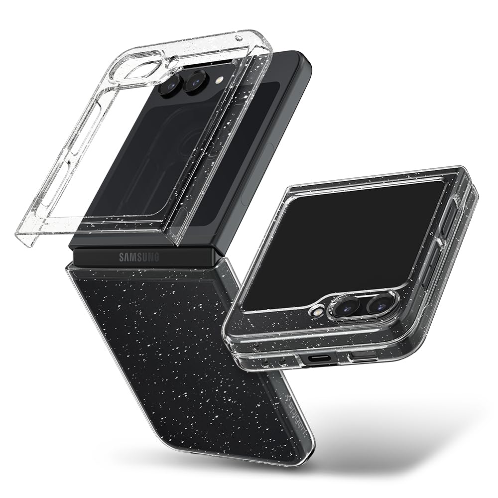 Galaxy Z Flip 5 Air Skin Glitter Back Cover Case