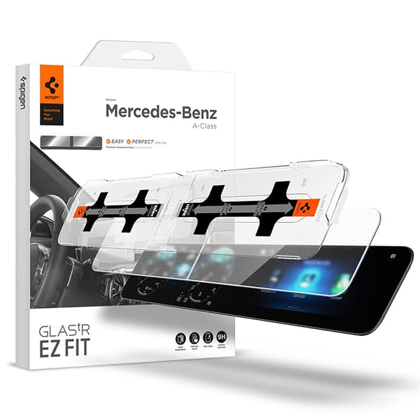 Mercedes Benz A-Class (2018-2023), Mercedes Benz GLB (2020-2024) EZ FIT Screen Protector (Pack of 2)