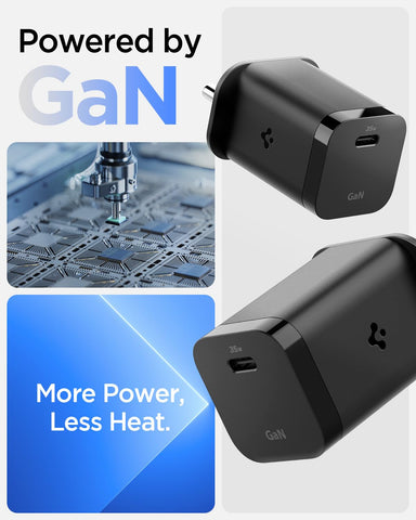 35 W GaN 1.7 A Mobile Charger (Black)
