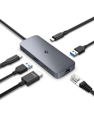 USB C Hub, 7-in-1 100W