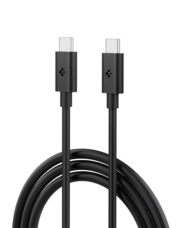 60W 480Mbps USB-C to USB-C Fast Charging Type-C Cable USB 2.0 Galaxy S23 / OnePlus/MacBook/iPad Pro Air/Pixel/All USB-C Devices (2m) - Black