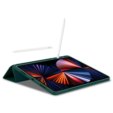 Spigen Urban Fit Full Cover Folio Case For iPad Pro 12.9 inch - Midnight Green
