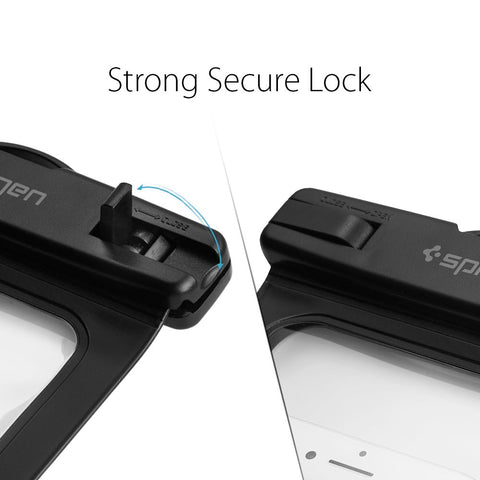 Aqua Shield Waterproof Cover Case A600 (Mobile Device Upto 6.2") - Black (1P)