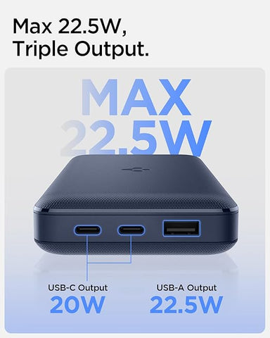 Iconic Power Bank (20,000mAh, 22.5W) with PD3.0, QC3.0