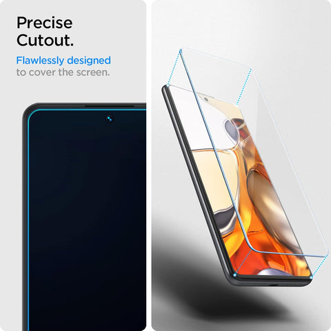 Glas.Tr Slim Tempered Glass Screen Protector For Xiaomi 11T/11T Pro - 2 Pack