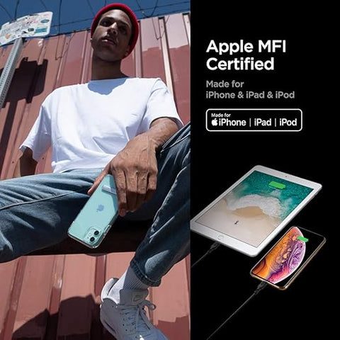 DuraSync™ USB-C to Lightning Cable