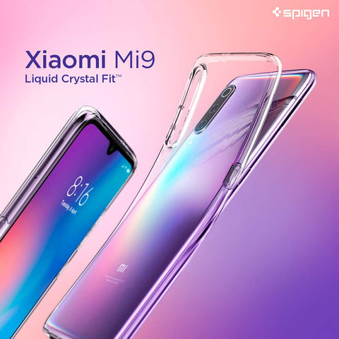 Liquid Crystal Fit Back Cover Case for Mi 9 (TPU | Crystal Clear)