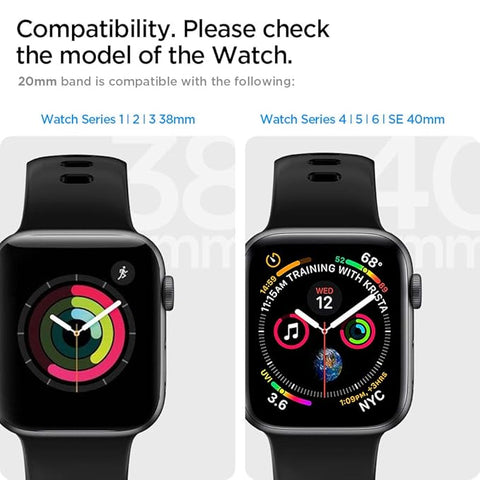 Apple Watch All Series (40mm/38mm) Watch Band Silicone Fit