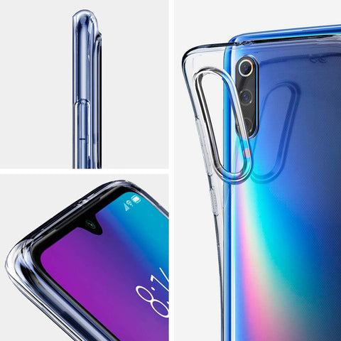 Liquid Crystal Fit Back Cover Case for Mi 9 (TPU | Crystal Clear)