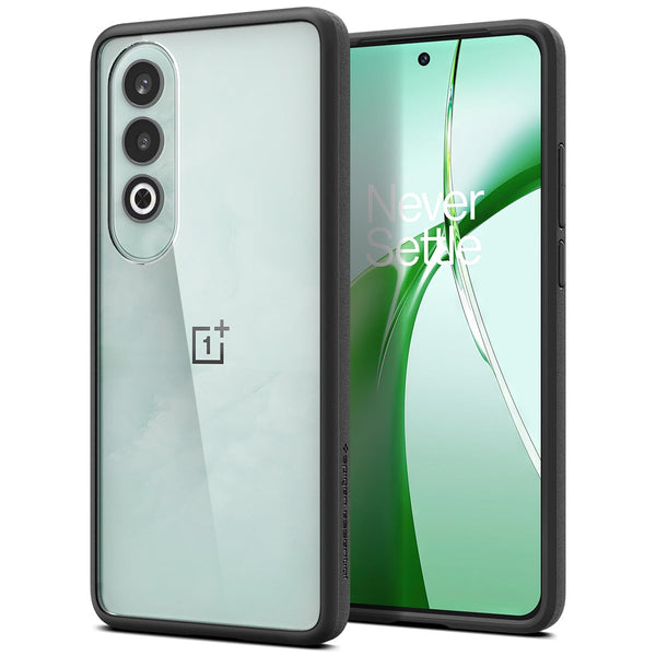 Sand Crystal Back Cover Case For OnePlus Nord CE4 5G (TPU + Poly Carbonate | Matte Black)