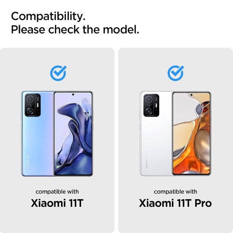 Glas.Tr Slim Tempered Glass Screen Protector For Xiaomi 11T/11T Pro - 2 Pack