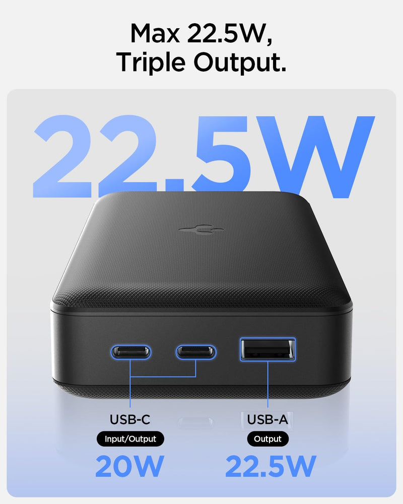 Iconic Power Bank (30,000mAh, with – Spigen India