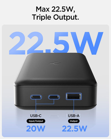 Iconic Power Bank (30,000mAh, 22.5W) with PD3.0 & QC3.0