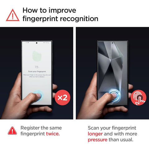 Spigen AlignMaster S Tempered Glass Screen Guard for Galaxy S25 Ultra [3 Pack]