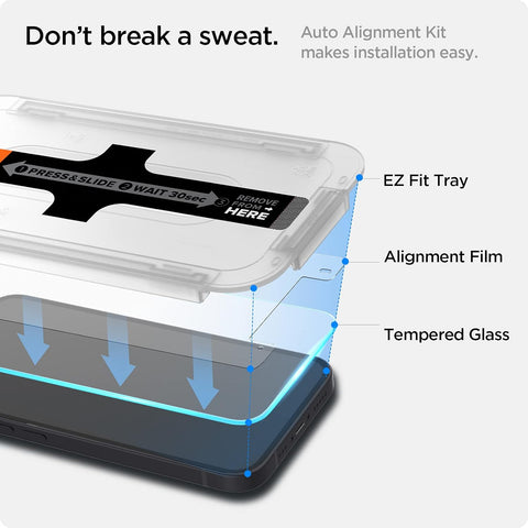iPhone 13 Series - GLAS.tR EZ Fit (Sensor Protection) (Pack of 1)